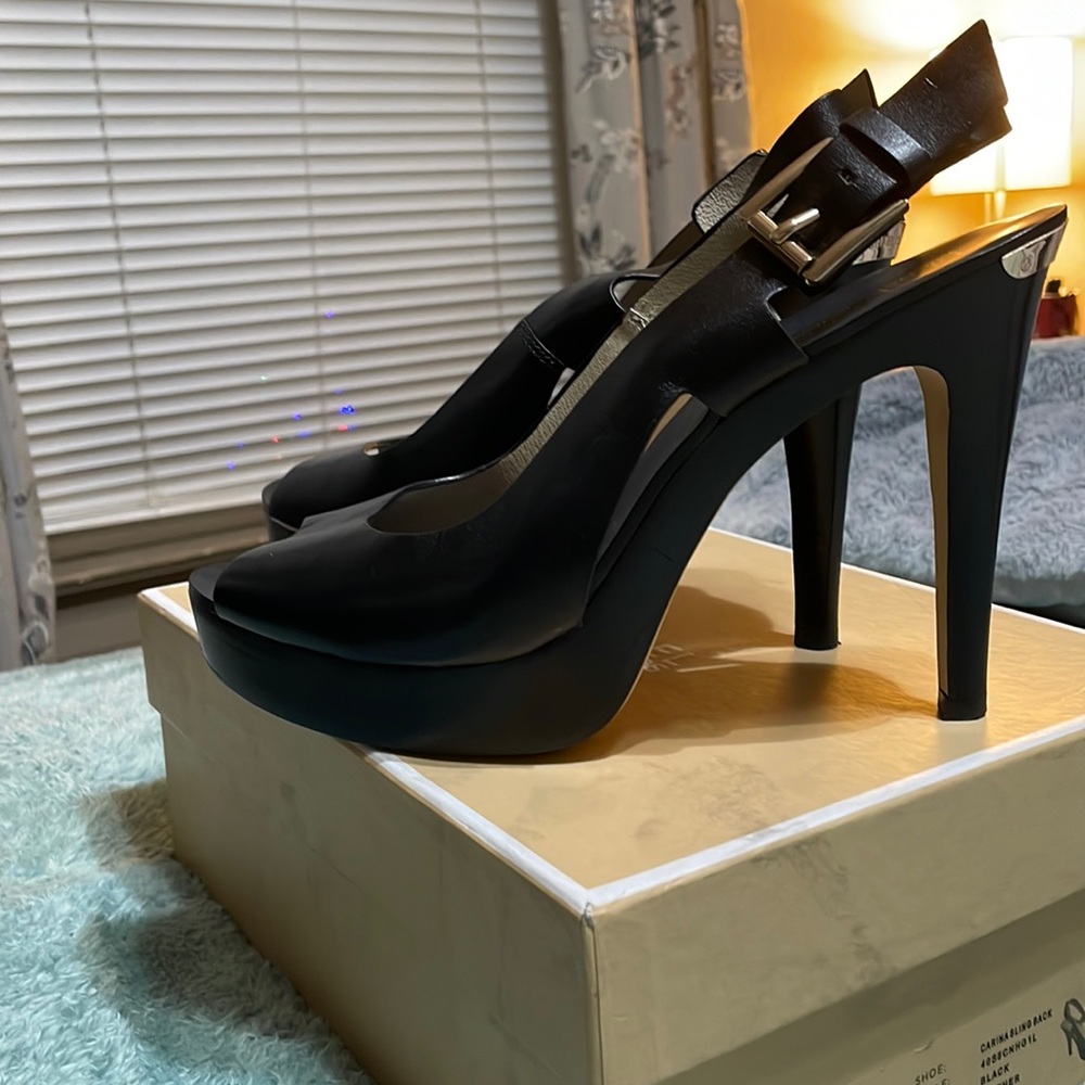 Michael Kors sling back heels